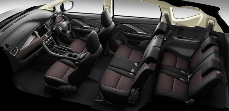 Interior Design of Mitsubishi Xpander Cross